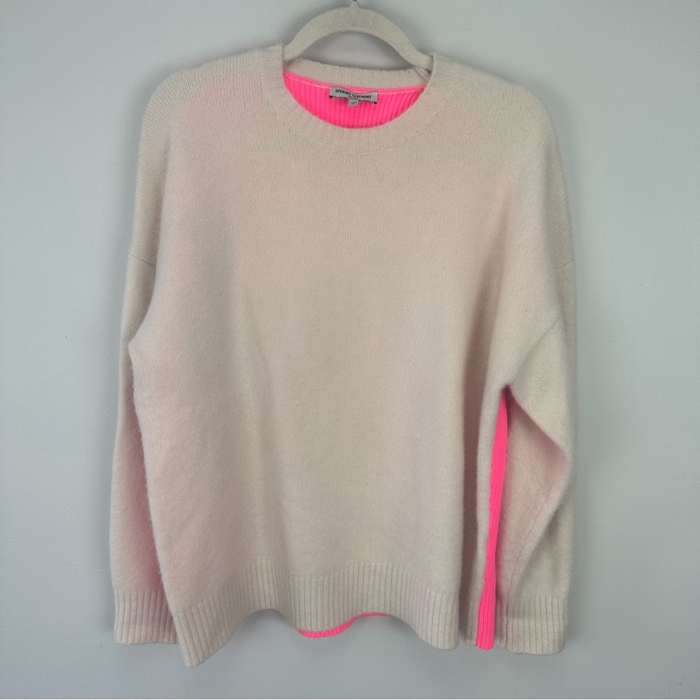 Opening Ceremony Cashmere Two Tone Sweater